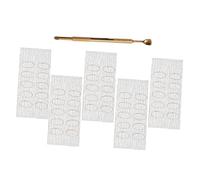 Hemobllo 1 ensemble Poussoir à Cuticules Acier Inoxydable Outil de Manucure Double Tête Sable pour Éliminer Peaux Mortes et Prendre Soin des Ongles