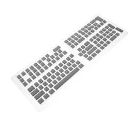 Hemobllo 1 Ensemble Set de Keycaps Mécaniques Clavier Gris Pudding Compatible avec Claviers Mécaniques Installation Facile Matériau et Semi Transparent