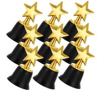 Hemobllo 1 Jeu Trophées Plastique pour Garçon Fille Lot de Décoratives pour Compétitions Récompenses Et Souvenirs De Fête 9 Pièces