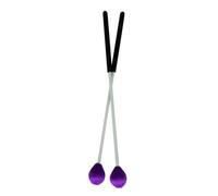Hemobllo 1 paire Baguettes de Marimba pour Débutants Maillets de Percussion avec Têtes Laine Accessoires Instrument de Musique Pratiques et Confortables à Tenir