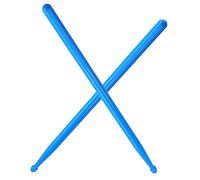 Hemobllo 1 paire Baguettes de Tambour Nylon avec Long Manche Accessoires de Percussion pour Musiciens pour Débutants et Jazz