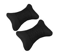 Hemobllo 1 paire Coussin de Voiture Multifonctionnel pour Cervical et Lombaire de Noir pour Confort Optimal Lors