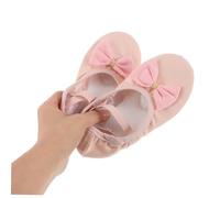 Hemobllo 1 Paire De Pantoufles De Ballet pour Filles, Chaussures De Danse Souples avec Semelle Fendue pour Tout-Petits Petits Enfants, Cours De Ballet, Spectacles Confortables