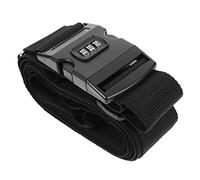 Hemobllo 1 pièce Ceinture de pour Bagages Sangle de Renfort Pratique avec Code de Sécurité Ajustable et Portable pour Valises et Colis Noir
