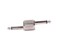 Hemobllo 1 pièce Connecteur de Pédale Effets de Guitare Prise Jack Argentée pour Pédales Compatible avec Boss et Transmission de Signal Construction Durable