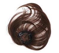 Hemobllo 1 pièce Frange à Clip Fausse de Style Français Synthétique Extension Invisible de Cheveux Froid Accessoire Pratique pour Types de Visage
