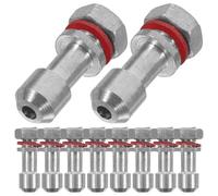 Hemobllo 10 pièces Accessoires Autocuiseur Tubes de Ventilation Aluminium Soupapes de Sécurité Compatibles Plupart des Cocottes Détachées pour Fonctionnement Fiable et Installation Facile