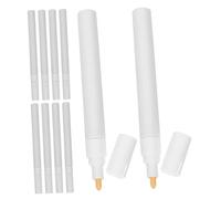 Hemobllo 10 Pièces Aluminum Repair Pen Spare Parts With Round Head Fit For Acrylic Markers Lightweight And Wear-resistant For Rock Painting Ceramics Glass And DIY Art