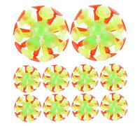 Hemobllo 10 pièces Balles à Ventouse Garçon Fille Créatif Lumineux Interaction Parent Garçon Fille Sécurisé pour et