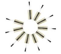 Hemobllo 10 pièces Bouchons de Remplacement à Ongles avec Brosse Intégrée pour Flacons Gel Polish et à Ongles et Réutilisable Accessoires Manucure Professionnels