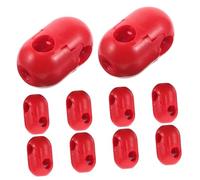 Hemobllo 10 Pièces Boucles De Filet Escalade Connecteurs De Chargement pour Aire De Jeux Accessoires pour Garçon Fille Prises Escalade pour Intérieur Et Extérieur