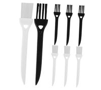 Hemobllo 10 Pièces Brosse de Nettoyage Étroite pour Rasoir Outils de Nettoyage Ménager Brosse de Rasage Petite pour Recoins et Rainures