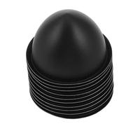 Hemobllo 10 Pièces Cache-poussière en Pp Noir 35mm pour Subwoofer et Bobine Vocale, Forme Cône Tête Balle, Réduit le Bruit et Préserve la Réponse Transitoire, pour Maintenance Hifi