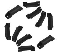 Hemobllo 10 Pièces Chaise de Jeu Patins de Chaise de Bureau Curseur de Chaise de Bureau Repose-Pieds Fauteuil de Jeu Tampon Coulissant pour Fauteuil inclinable Noir Black