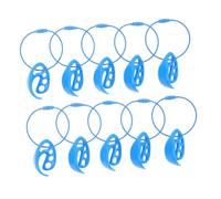Hemobllo 10 Pièces Clip de Disque Volant pour Accessoires de Disque Crochet Amovible Aux Intempéries pour à Dos et Ceinture Attache Rapide et pour Activités de Plein Air