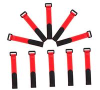 Hemobllo 10 pièces Collier de Cou pour Coq Nylon Durable Bande Crow à Usage Pratique Lot de Rouge Réduit Bruit de Chant