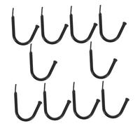 Hemobllo 10 Pièces Crochet Fort Cintres Crochets Muraux en Bronze Patères Rustiques Patères Murales Patère à Vêtements en Aluminium l Supports Muraux pour Accrocher Le Fer Noir