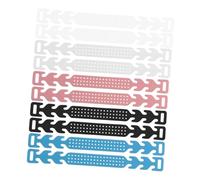 Hemobllo 10 pièces Crochets Ajustables pour Masque de Premium avec Sangle Extension Non Dérapante Accessoires Universels pour Masques à Boucle Oreille Disponibles Blanc Bleu Noir Rose et
