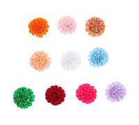 Hemobllo 10 Pièces Décoratives pour Collier de Accessoires pour Animaux de Compagnie Couleurs Aléatoires Couleur Aléatoire
