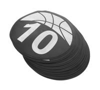 Hemobllo 10 Pièces Disques Numérotés D’entraînement Basketball Football