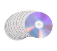 Hemobllo 10 Pièces DVD-r Disques Vierge Enregistrables Disques Multimedia Haute Capacité pour Stockage Vidéo Audio et Enregistrements Téléphoniques Compatible Pc et Gravure