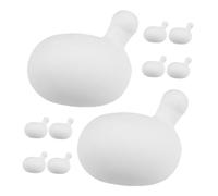 Hemobllo 10 pièces Insert Bulle pour Presser Accessoire pour Fabrication de Poupées Bulle Caoutchouc Souple Anti-Stress Améliore Coordination Main-œil Facile à Nettoyer S