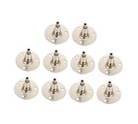 Hemobllo 10 Pièces Kit de Codes de Câbles Métalliques Ronds pour Suspension Durables et Faciles à Installer Adaptés Décoration et Aux Panneaux à Domicile
