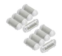 Hemobllo 10 pièces Kit Têtes Rechange pour Râpe Électrique Pied Abrasif pour Soin Pédicure Professionnel Exfoliation Peaux Dures Accessoire Remplacement pour Outil Électrique Pédicure