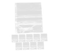 Hemobllo 10 pièces Lot de Pochettes Étanches pour Négatifs Film Feuilles Renforcées Sacs de Rangement pour Photos et Diapositives Compatibles Classeurs Protection pour Archivage