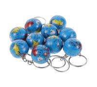 Hemobllo 10 pièces Lot de Porte-clés Globe Décoratifs Miniatures Accessoire Globe Suspendu pour Sac à Dos et Porte-clés Design Détaillé Thème Planète Cadeau Fête Voyage
