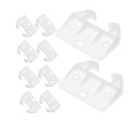 Hemobllo 10 pièces Lot Guides Tiroir Plastique Crab Shape de Remplacement Robustes pour Glissières de Meubles Compatibles Armoires et Commodes