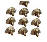 Hemobllo 10 pièces Lot Support pour Meuble Vintage Bronze Patiné Accessoires Remplaçants pour Boîte à Bijoux Coin Décoratif Robuste