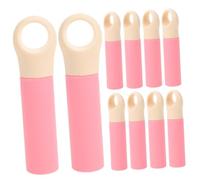 Hemobllo 10 pièces Manche de Balai Poignée Plastique Antidérapante Remplaçable pour Vadrouille et Balai Accessoires de Nettoyage Pratiques avec Grip Confortable Facile à Installer Durables