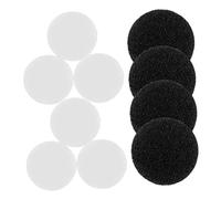 Hemobllo 10 pièces Mini Tampons Mousse pour Distress Ink Éponges Rondes de Remplacement Pinceaux Blending Doux pour Création de Cartes Réutilisables et Faciles à Transporter