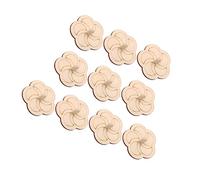 Hemobllo 10 pièces Non à Peindre Gyroscope DIY pour Garçon Fille Créatif Développement Cognitif et Coordination Main Œil Matériau Sûr Modèle Fleur de
