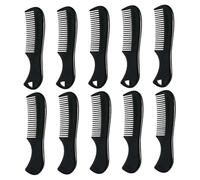 Hemobllo 10 pièces Peigne Barbe Homme Dérapant Peignes de Poche Compacts pour Coiffage et Entretien Barbe Répartiteur Naturel Soignée et et Facile à Transporter