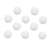 Hemobllo 10 pièces Perles de Roulette Blanches Lot de Accessoires de Jeu pour Roue de Roulette pour Jeux de Fête et Animation Sociale