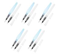 Hemobllo 10 pièces Pinceaux Nylon pour Peinture Dessin et Précision et de Eau pour Artistes et Amateurs pour Journaling et Prise de Notes
