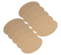 Hemobllo 10 Pièces Planche D'argile Vierge, Planche de Bois Vierge en Bois, Support pour Modelage DIY et Création D'art, pour Projets de Bricolage et Fabrication de Présents