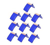 Hemobllo 10 Pièces Rack De Perche en Bois Oiseaux Rester Pigeon Stand De Perroquet Cheval Oiseau Stand D'oiseau Accessoires Cage Perruche Perchoir pour Oiseau Bleu PP
