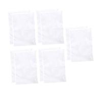 Hemobllo 10 pièces Sacs Filtrants Réutilisables Nylon Mailles Sacs à Lait Végétal avec Cordon de Serrage Filtre Fine pour Café Jus Lait Noix Bière Thé Lot