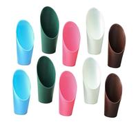 Hemobllo 10 pièces Set de Mini Plastique pour Jardinage à Sol Forme de Seau pour Plantes Outils et Durables pour Plantation et Rempotage