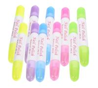 Hemobllo 10 pièces Stylo Dissolvant Vernis à Ongles Correcteur Bordures Rechargeables pour Manucure Professionnelle et Usage Maison
