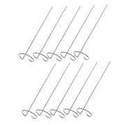 Hemobllo 10 pièces Support de Plantes Grimpantes Fer Lot de Tuteurs Robustes pour Fleurs Treillis Jardin Intérieur et Extérieur Support pour Plantes Vivaces et Potées