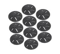 Hemobllo 10 pièces Têtes de Remplacement pour Râpe à Pied Électrique Outils Abrasifs Ronds pour Soin des Recharges Professionnelles pour Élimination Rapide des Peaux Mortes Faciles à