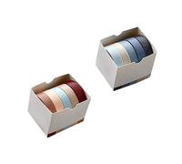 Hemobllo 10 rouleaux Ruban Washi Coloré Décoration DIY Cadeau Simple Motifs Dusk pour Scrapbooking et Albums Photos