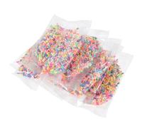 Hemobllo 10 Sachets de Tranches en Argile Polymère Motif Grains de Bonbons pour Décoration Miniature DIY Accessoires Fins et Compacts pour Coque de Téléphone