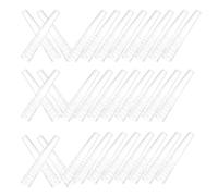 Hemobllo 100 Embouts de Pinces à Épiler en Silicone Transparent Protection pour Pointes de Pinces à Cils Manchons Universels pour Extensions de Cils Hygiène Professionnelle en Salon et