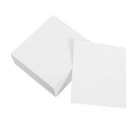 Hemobllo 100 Pièces Cartes de Place Blanches Pliées Cartes de Nom Invités à Écrire ou Imprimer Marque-places Mariage et Réception Décoration Élégante pour Table de Fête