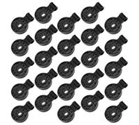 Hemobllo 100 Pièces Clips de Fixation Robustes en Plastique pour Bâche de Camping et Tente, Prise Forte et Installation Facile, Accessoires Indispensables pour Camping et Randonnée